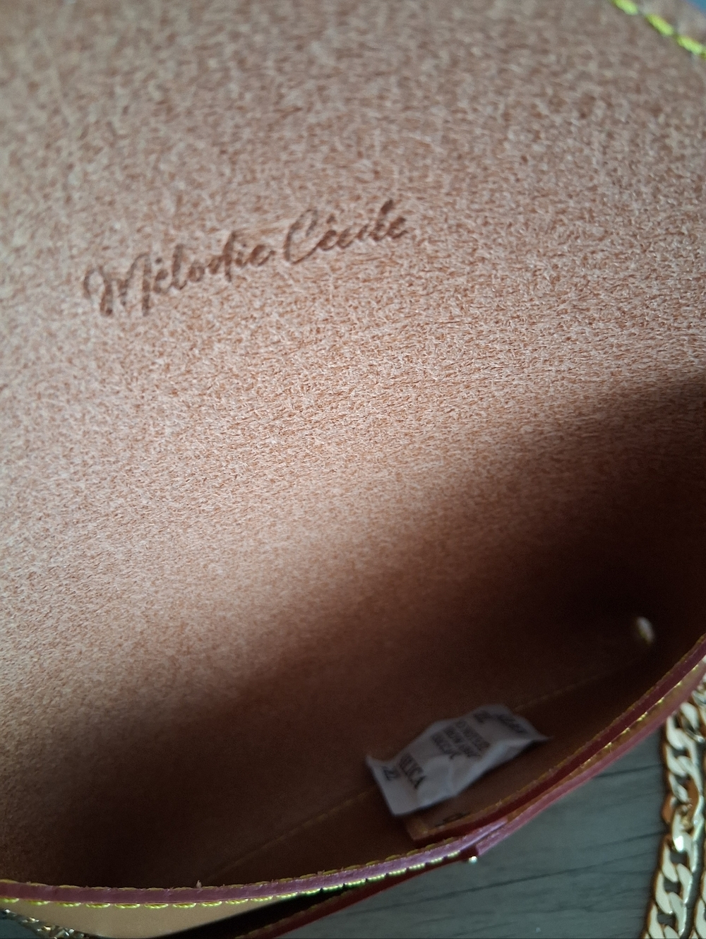 DUYP Melodie Cecile Honey Vachetta Leather - Envelope/Crossboady - Picture 10 of 10